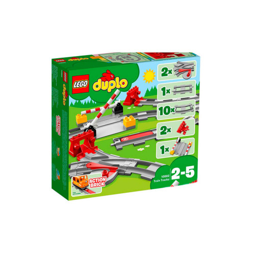 Конструктор LEGO Залізничні колії 23 деталей (10882)