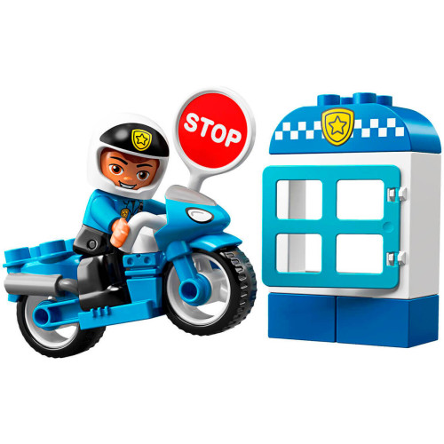 Конструктор LEGO Поліцейський мотоцикл 8 деталей (10900) - изображение 2