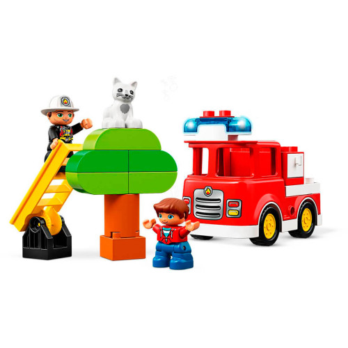 Конструктор LEGO Пожежна машина 21 деталей (10901) - изображение 3