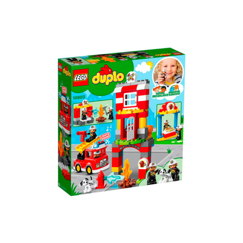 Конструктор LEGO Пожежне депо 76 деталей (10903) - изображение 4