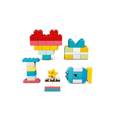 Конструктор LEGO Шкатулка-сердечко 80 деталей (10909) - изображение 7