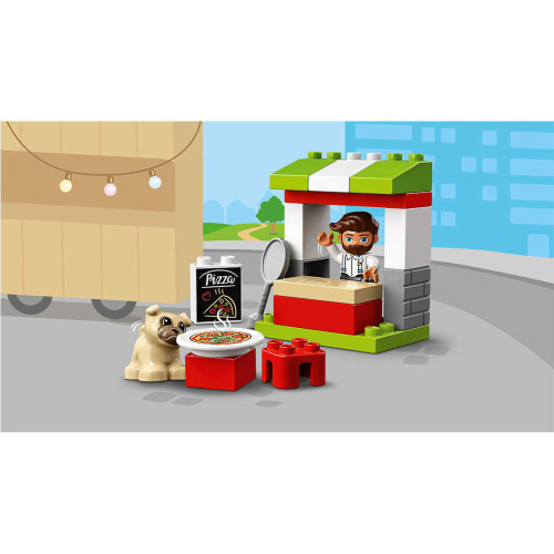 Конструктор LEGO Кіоск-піцерія 18 деталей (10927) - изображение 3