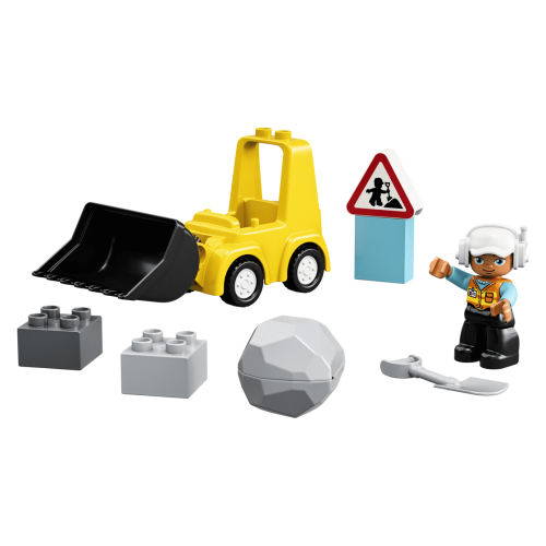 Конструктор LEGO Бульдозер 10 деталей (10930) - изображение 5