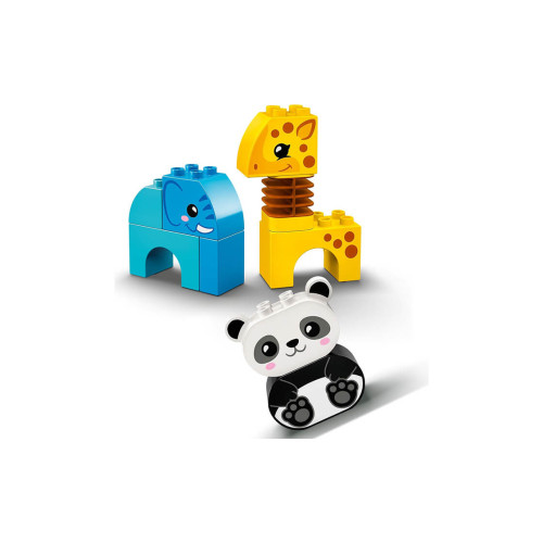 Конструктор LEGO Потяг із тваринами 15 деталей (10955) - изображение 5
