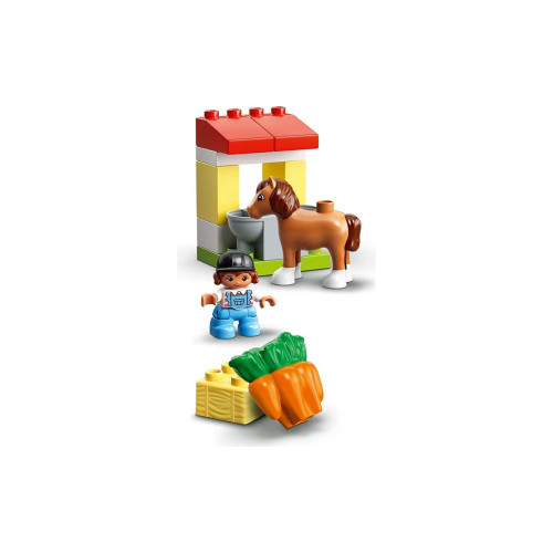 Конструктор LEGO Стайня і догляд за поні 65 деталей (10951) - изображение 6