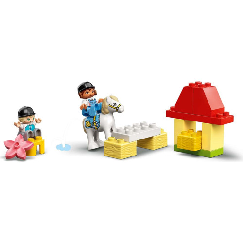 Конструктор LEGO Стайня і догляд за поні 65 деталей (10951) - изображение 7