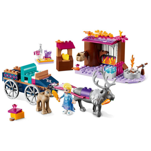 Конструктор LEGO Ельза і карета північних оленів 116 деталей (41166) - изображение 2