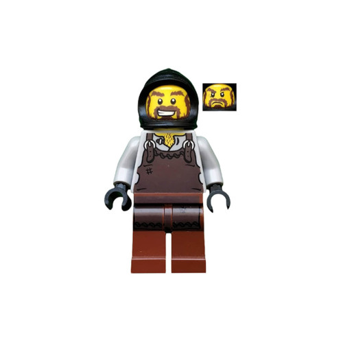 Конструктор LEGO Kingdoms - Blacksmith with Dark Brown Apron 1 деталей (cas492)