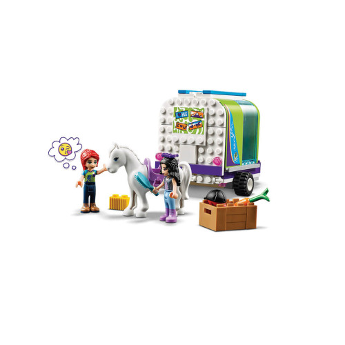 Конструктор LEGO Трейлер для конячки Мії 216 деталей (41371) - изображение 7