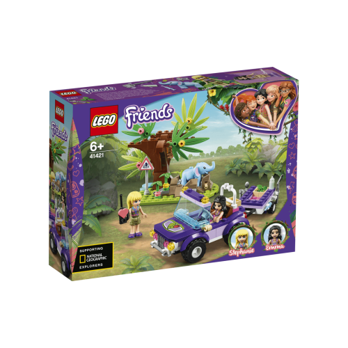 Конструктор LEGO Порятунок слоненятка в джунглях 203 деталей (41421)