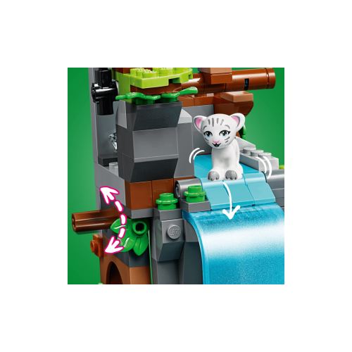 Конструктор LEGO Порятунок тигра з джунглів на повітряній кулі 302 деталей (41423) - изображение 4