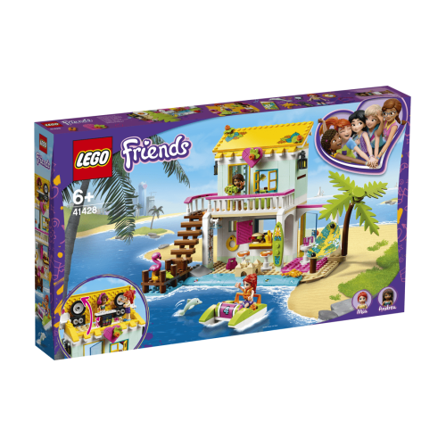 Конструктор LEGO Пляжний будиночок 444 деталей (41428)