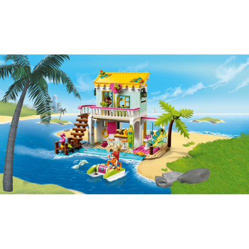 Конструктор LEGO Пляжний будиночок 444 деталей (41428) - изображение 9