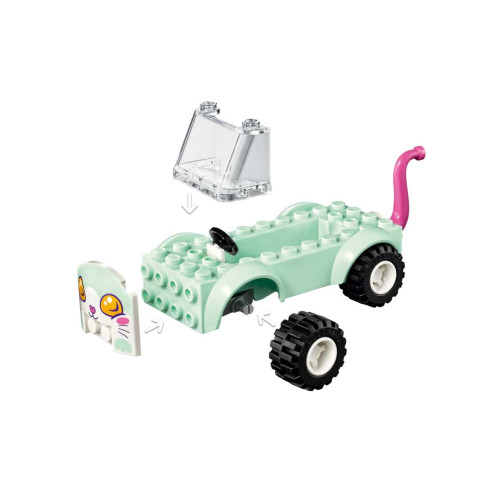 Конструктор LEGO Автоперукарня для котів 60 деталей (41439) - изображение 6