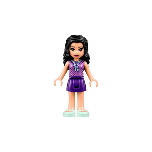 Конструктор LEGO Emma, Dark Purple Skirt, Medium Lavender Top, Light Aqua Shoes 1 деталей (frnd248)