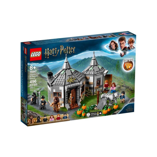 Конструктор LEGO Хатина Хагріда: порятунок Клювокрила 496 деталей (75947)