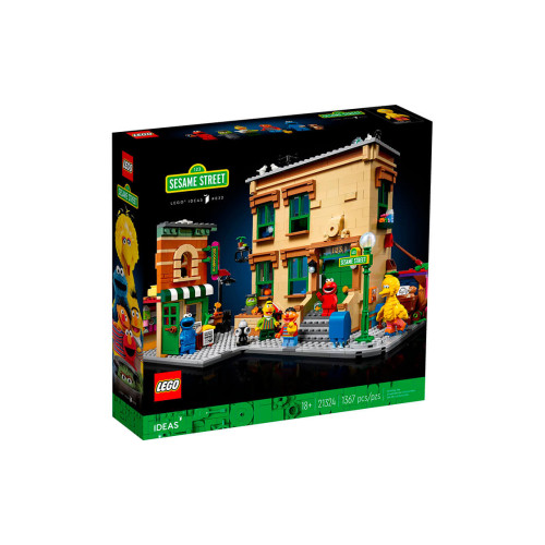 Конструктор LEGO 123 Вулиця Сезам 1367 деталей (21324)