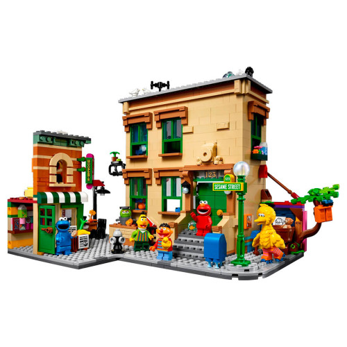 Конструктор LEGO 123 Вулиця Сезам 1367 деталей (21324) - изображение 2