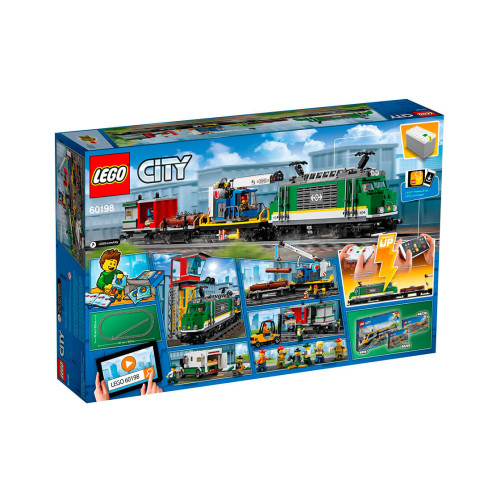 Конструктор LEGO Вантажний потяг 1226 деталей (60198) - изображение 6