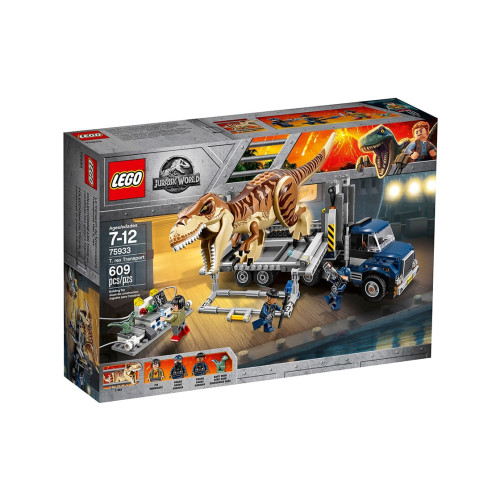 Конструктор LEGO Транспорт для перевезення Ті-Рекса 609 деталей (75933)