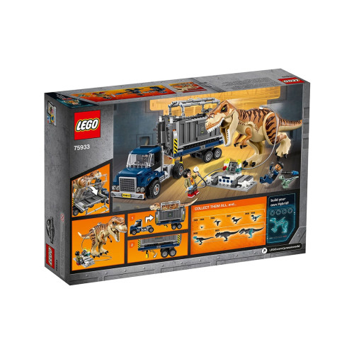 Конструктор LEGO Транспорт для перевезення Ті-Рекса 609 деталей (75933) - изображение 5
