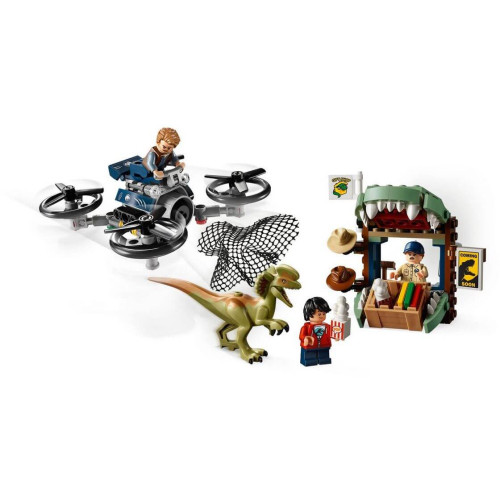 Конструктор LEGO Втеча дилофозавра 168 деталей (75934) - изображение 3