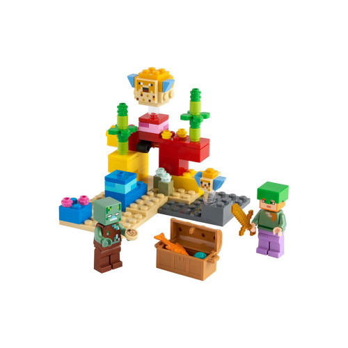 Конструктор LEGO Кораловий риф 92 деталей (21164) - изображение 2