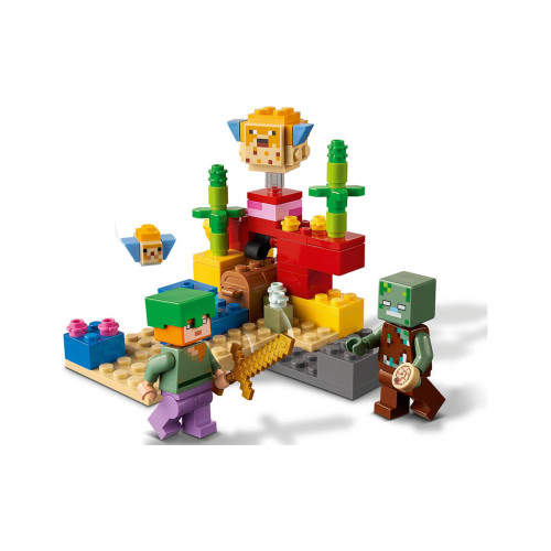 Конструктор LEGO Кораловий риф 92 деталей (21164) - изображение 4