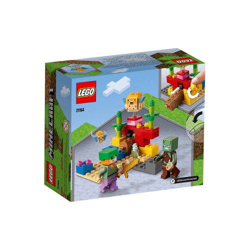 Конструктор LEGO Кораловий риф 92 деталей (21164) - изображение 7
