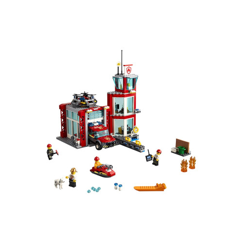 Конструктор LEGO Пожежне депо 509 деталей (60215) - изображение 2