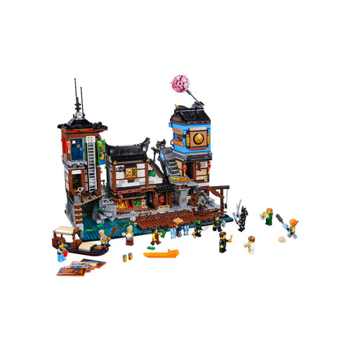 Конструктор LEGO Порт Ніндзяго Сіті 3553 деталей (70657) - изображение 2