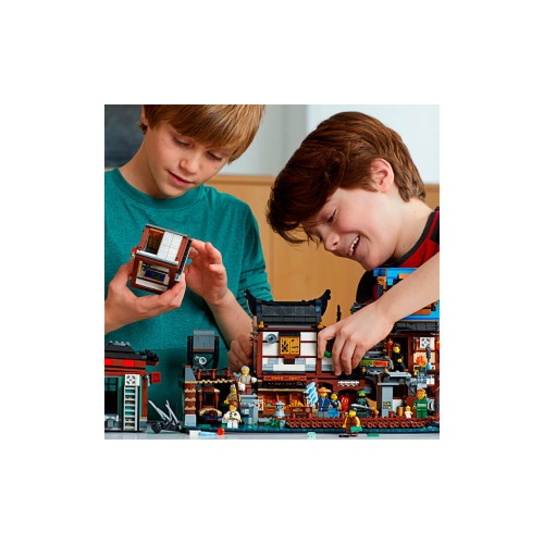 Конструктор LEGO Порт Ніндзяго Сіті 3553 деталей (70657) - изображение 3