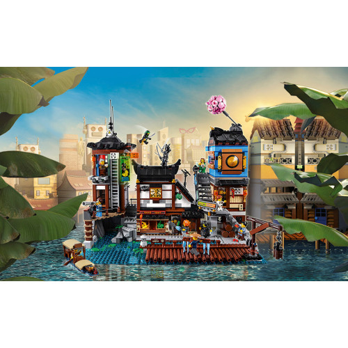Конструктор LEGO Порт Ніндзяго Сіті 3553 деталей (70657) - изображение 4
