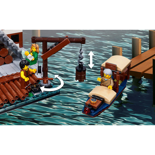 Конструктор LEGO Порт Ніндзяго Сіті 3553 деталей (70657) - изображение 8