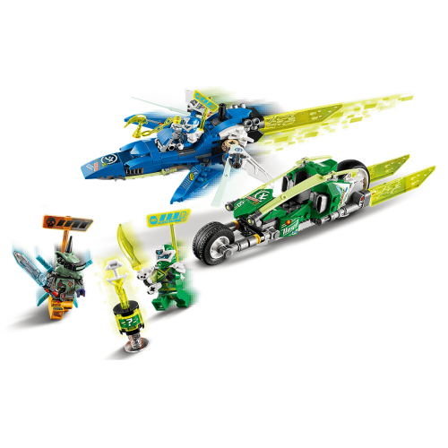 Конструктор LEGO Швидкісні машини Джея і Ллойда 322 деталей (71709) - изображение 5
