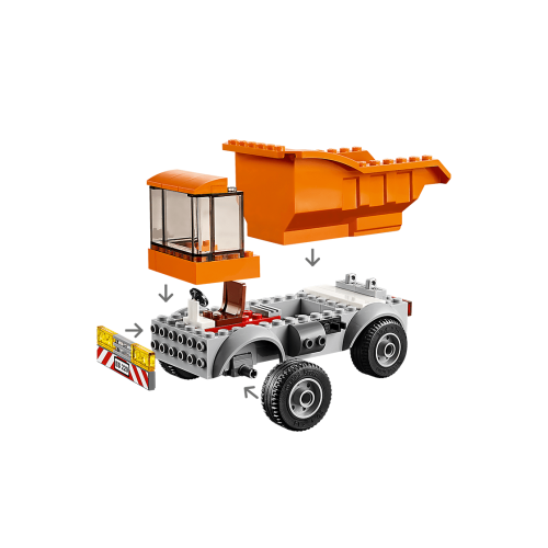 Конструктор LEGO Сміттєвоз 90 деталей (60220) - изображение 4