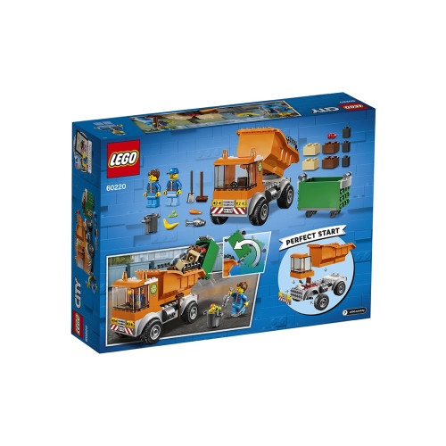 Конструктор LEGO Сміттєвоз 90 деталей (60220) - изображение 7