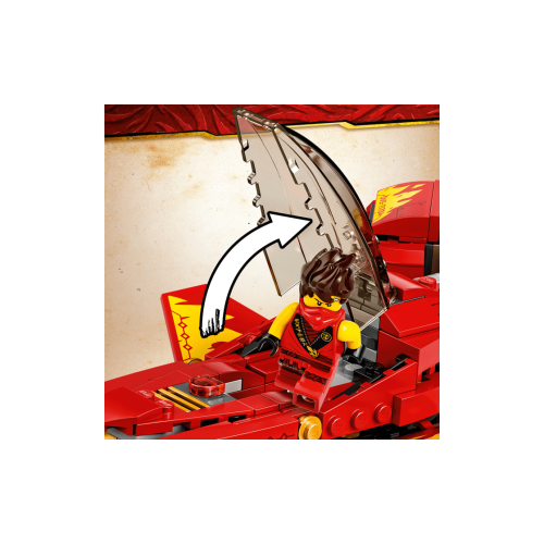 Конструктор LEGO Винищувач Кая 513 деталей (71704) - изображение 3