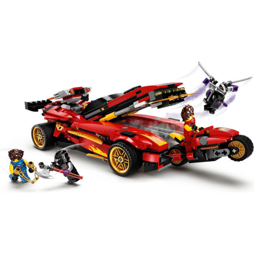Конструктор LEGO Переслідувач ніндзя X-1 599 деталей (71737) - изображение 3