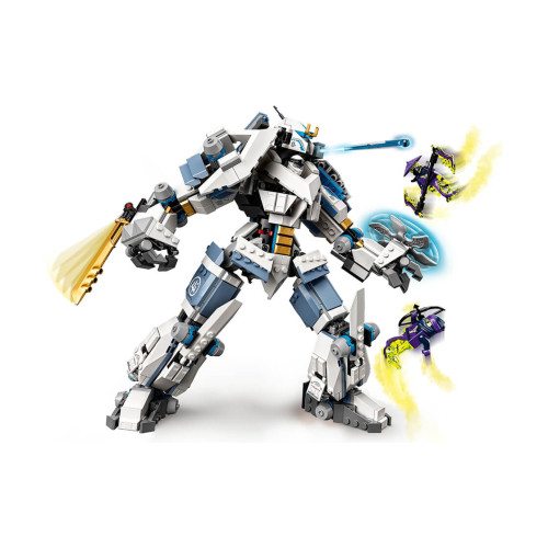 Конструктор LEGO Битва робота-титана Зейна 840 деталей (71738) - изображение 4