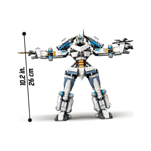 Конструктор LEGO Битва робота-титана Зейна 840 деталей (71738) - изображение 5