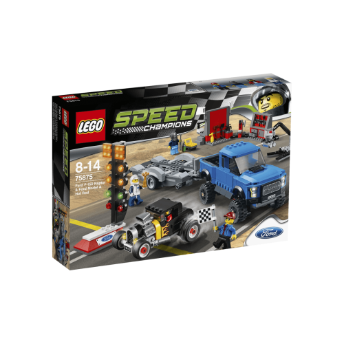 Конструктор LEGO Ford F-150 Raptor і модель Хот Род 664 деталей (75875)
