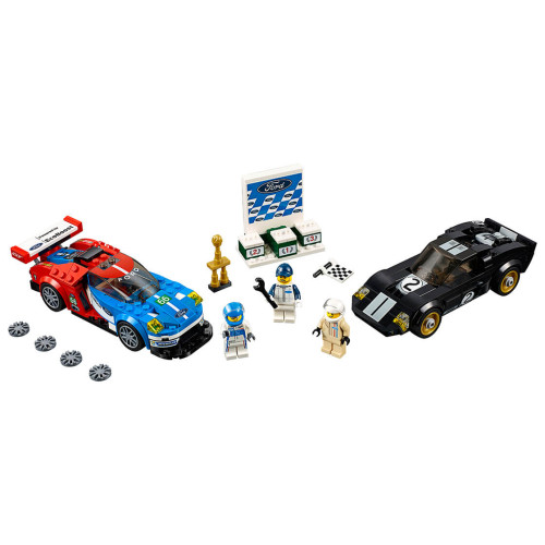 Конструктор LEGO 2016 Форд GT та 1966 Форд GT40 366 деталей (75881) - изображение 2