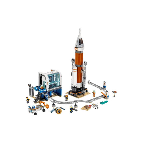 Конструктор LEGO Космічна ракета і пункт управління запуском 837 деталей (60228) - изображение 2
