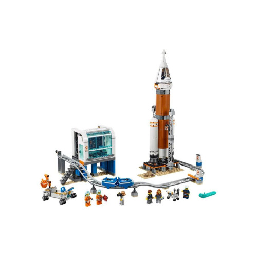 Конструктор LEGO Космічна ракета і пункт управління запуском 837 деталей (60228) - изображение 3