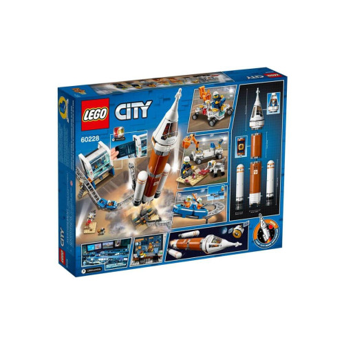 Конструктор LEGO Космічна ракета і пункт управління запуском 837 деталей (60228) - изображение 4