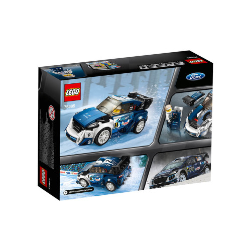 Конструктор LEGO Ford Fiesta M-Sport WRC 203 деталей (75885) - изображение 6
