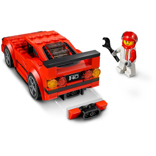 Конструктор LEGO Ferrari F40 Competizione 198 деталей (75890) - изображение 5
