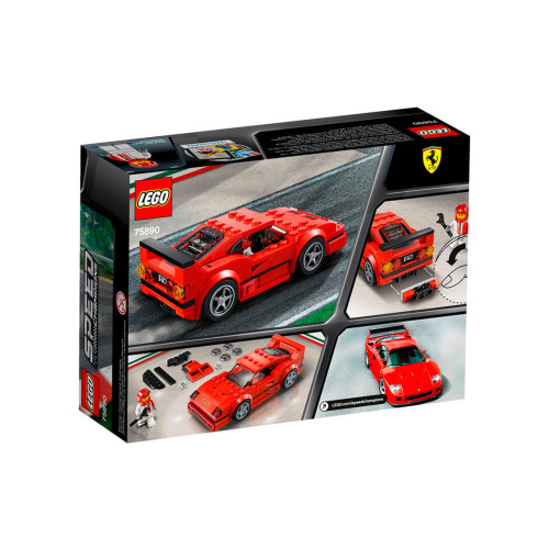 Конструктор LEGO Ferrari F40 Competizione 198 деталей (75890) - изображение 6