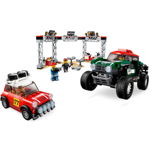 Конструктор LEGO Автомобілі 1967 Mini Cooper S Rally та 2018 MINI John Cooper Баггі 481 деталей (75894) - изображение 3